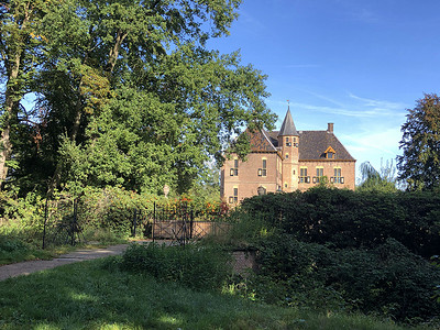 荷兰盖德兰的沃登堡城堡高清图片