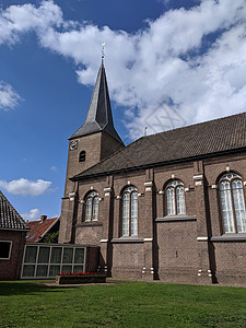 格拉姆斯贝根教堂建筑学建筑石头高清图片
