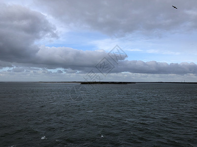 荷兰的Wadden海高清图片