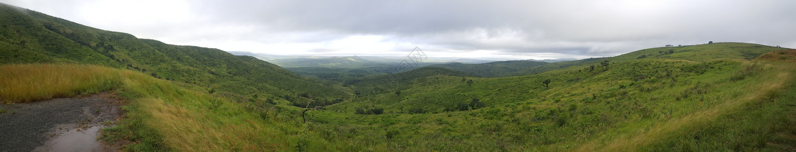 南非纪念门全景场景(南非)背景图片