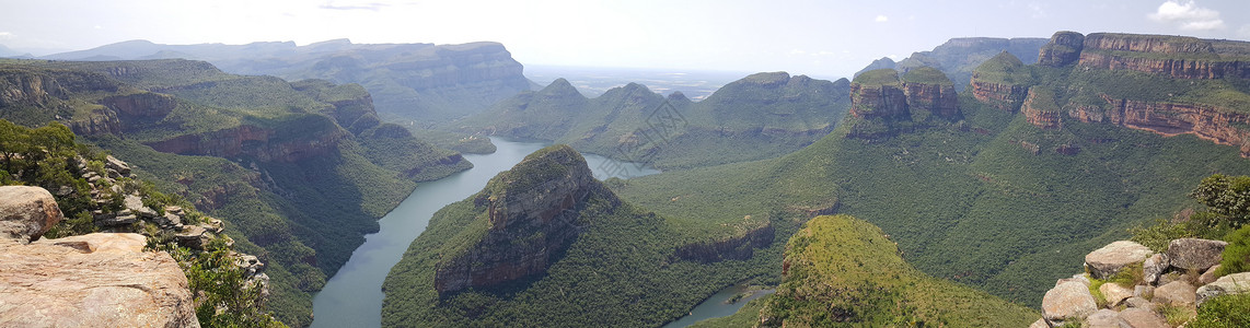布雷德河峡谷全景奇观天空保护区悬崖旅游绿色高清图片