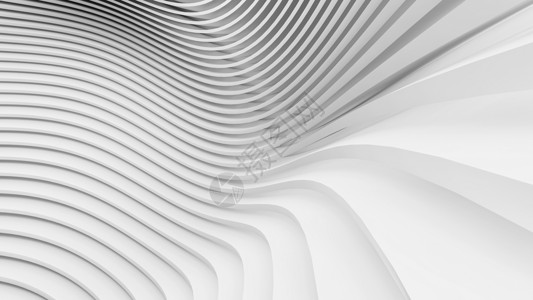抽象的曲线形状 白色圆形背景灰色流动技术空白墙纸公司创造力房子海浪房间背景图片