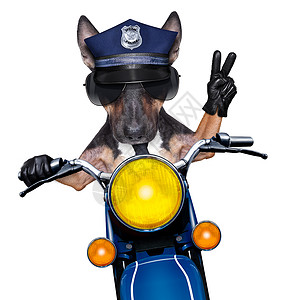 警用摩托车犯罪安全高清图片
