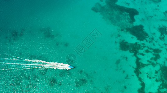 杰博拉热带岛屿珊瑚礁高清图片