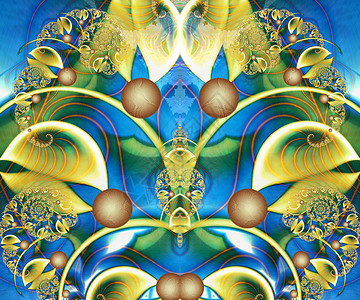 彩色玻璃图案计算机生成抽象多彩分形 artwor阴影马赛克图案形状展示魔法艺术想像力艺术品创造力背景