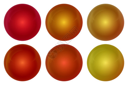 玻璃金球或珍宝珍珠 光滑现实的球 3D抽象矢量插图在白色背景上突出显示 大金属泡沫设计图片