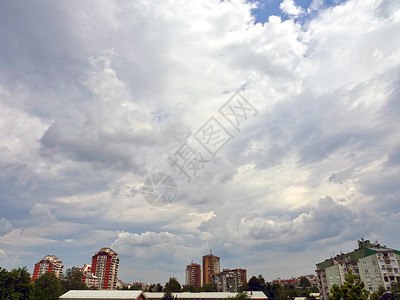 天空云楼云层建筑全景背景