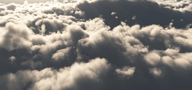 飞在云层之上 抽象 3d rende空气云景天气地平线太阳天空阳光天堂高度全景图片