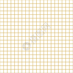 黄色网格网格纸 与黄色图表的抽象方形的背景 学校 壁纸 纹理 笔记本的几何图案 在透明背景上隔离的内衬空白方格墙纸插图正方形学习教育建造插画