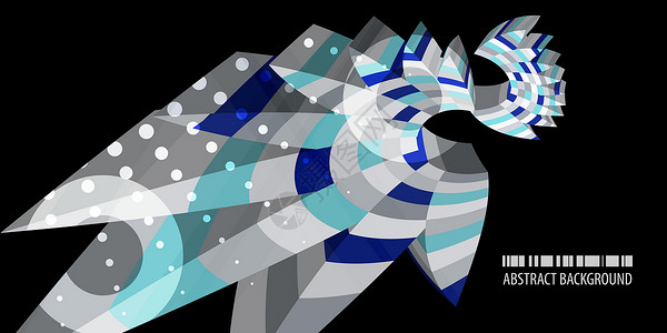 几何炫彩抽象背景矢量模板插图几何学艺术品墙纸横幅创造力艺术技术商业网络背景图片