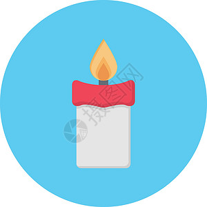 蜡烛教会插图派对火焰庆典照明烧伤仪式冥想宗教背景图片