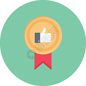 勋章奖牌标签胜利插图质量报酬海豹服务顾客丝带证书背景图片