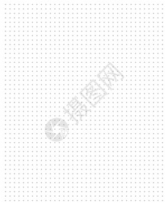 白色虚线网格纸 白色背景上的虚线网格 带点的抽象点缀透明插图 学校文案笔记本日记笔记横幅印刷书籍的白色几何图案黑色圆形装饰品打印技术艺术插画