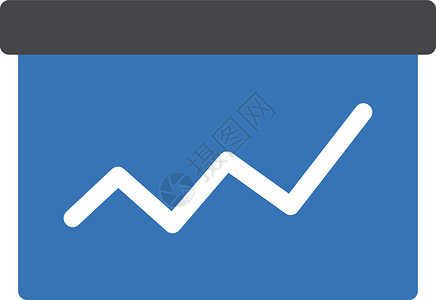 增长市场数据图表利润统计进步插图网络营销木板背景图片