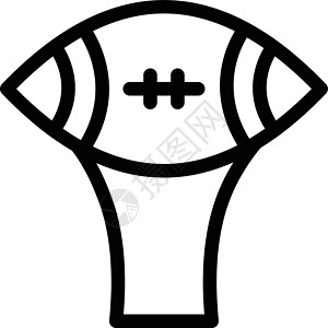 橄榄球插图教育游戏运动帖子竞赛活动联盟椭圆形白色背景图片