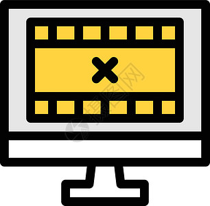 电影互联网插图按钮网络电脑界面监视器玩家屏幕技术背景图片