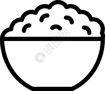 大饭碗饮食菜单餐厅烹饪营养午餐美食插图盘子厨房设计图片