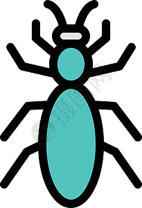 昆虫害虫野生动物蜜蜂动物收藏漏洞蜘蛛蚂蚁黑色蟑螂背景图片