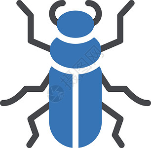 昆虫蚂蚁蟑螂野生动物黑色动物蜻蜓蝴蝶害虫插图瓢虫背景图片