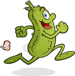 小黄瓜健康运行泡菜卡通人物设计图片