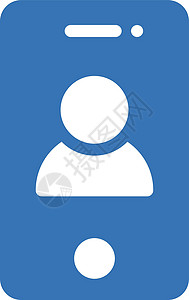 移动移动电话商业技术插图按钮互联网帐户盒子用户手机横幅背景图片