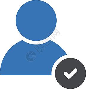 验证复选标记插图用户服务清单帐户核实网络成员背景图片