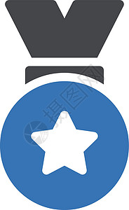徽章持有者标签塑料公司勋章服务身份鉴别卡片空白背景图片