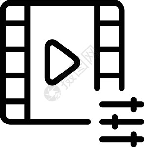 视频电视网络剧院齿轮框架运动玩家按钮幻灯片卷轴背景图片