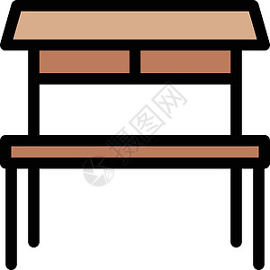 内部的知识学习椅子职场教育学校课堂家具插图学生背景图片