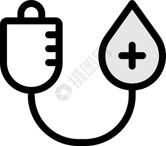 血机构医疗捐赠者标识插图输血保健情况红色医院背景图片