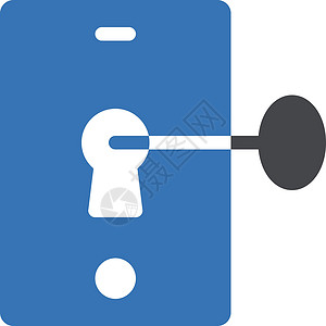 密钥键互联网安全密码白色隐私挂锁网络代码锁孔电话背景图片
