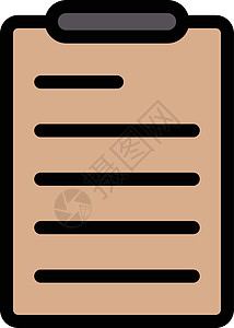 李斯测试协议商业标记清单办公室笔记床单木板项目背景图片