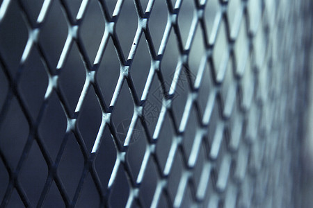 具有散焦菱形背景的光栅工业安全插图建造框架监狱床单金属栅栏技术背景图片