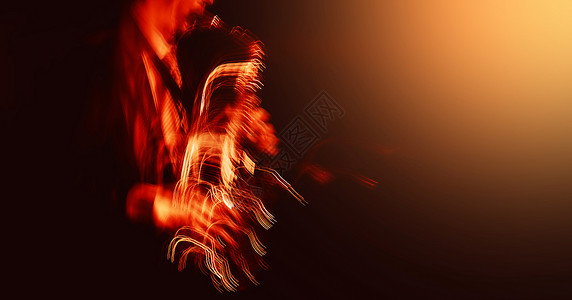 x射线图像Saxphone 播放器的抽象图像居住玩家演员音乐线条萨克斯展示音乐会紫色音乐家背景