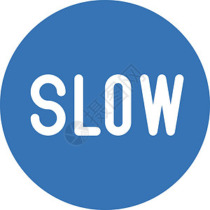 stop慢指示牌黑色黄色安全交通危险插图运输横幅街道插画