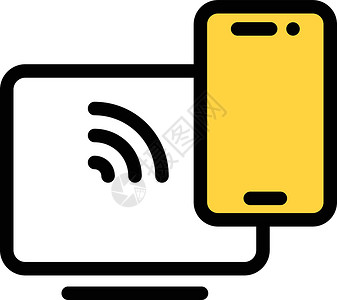 手机电话插图信号热点网络海浪全球播客技术互联网网站背景图片