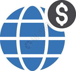 美元商业预算货币贸易插图交换金融营销全球经济背景图片