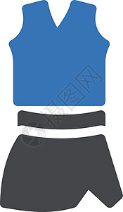 制服插图足球工具球衣空白俱乐部齿轮玩家团队衬衫背景图片