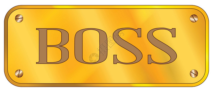 打bossBoss Bras牌绘画艺术金子牌匾金属插图青铜艺术品黄铜插画
