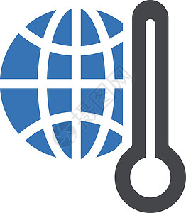 温度计世界天气白色插图生态地球行星环境全球气候背景图片