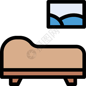 沙发座位插图织物家具卧室白色长椅商业奢华房子背景图片