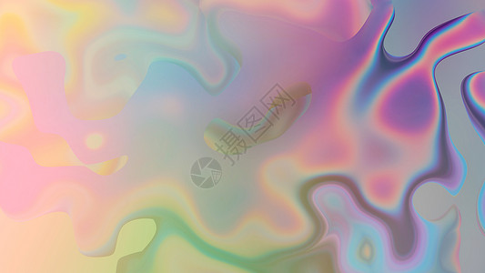 抽象纹理多彩多姿与气泡艺术插图粉色辉光彩虹背景图片
