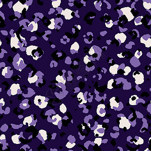 豹纹射干花朵紫色的覆盖高清图片