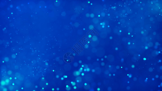 与漂亮的蓝色粒子的背景  3D渲染活力3d力量墙纸魔法火花耀斑原子星星辉光背景图片