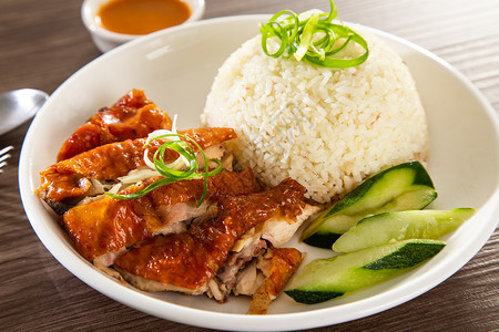 卖鸡当地美食马来西亚食品高清图片