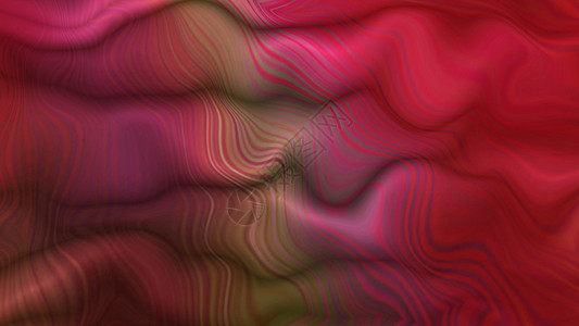 具有三维波的抽象纹理红色背景背景图片