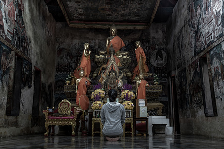 苦查金刚孔卡拉姆敬拜祈祷高清图片