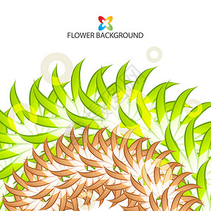 抽象花卉背景插图艺术花朵技术马赛克创造力几何学横幅艺术品商业背景图片