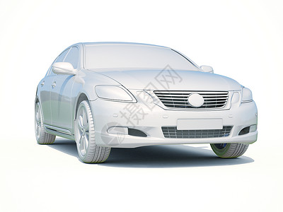 3d车白色空白模版背景保养模板运输商务车身车辆汽车汽车工业修理背景图片