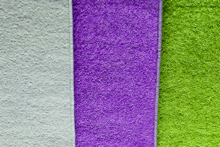有地毯毛巾的拍摄绿色的干净的高清图片